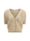 short-sleeved cardigan
