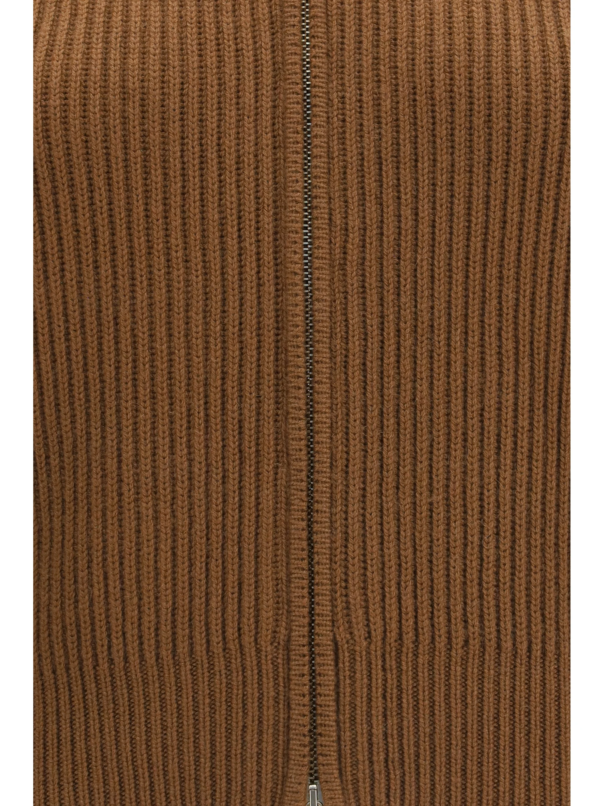 carnet ribbed cardigan