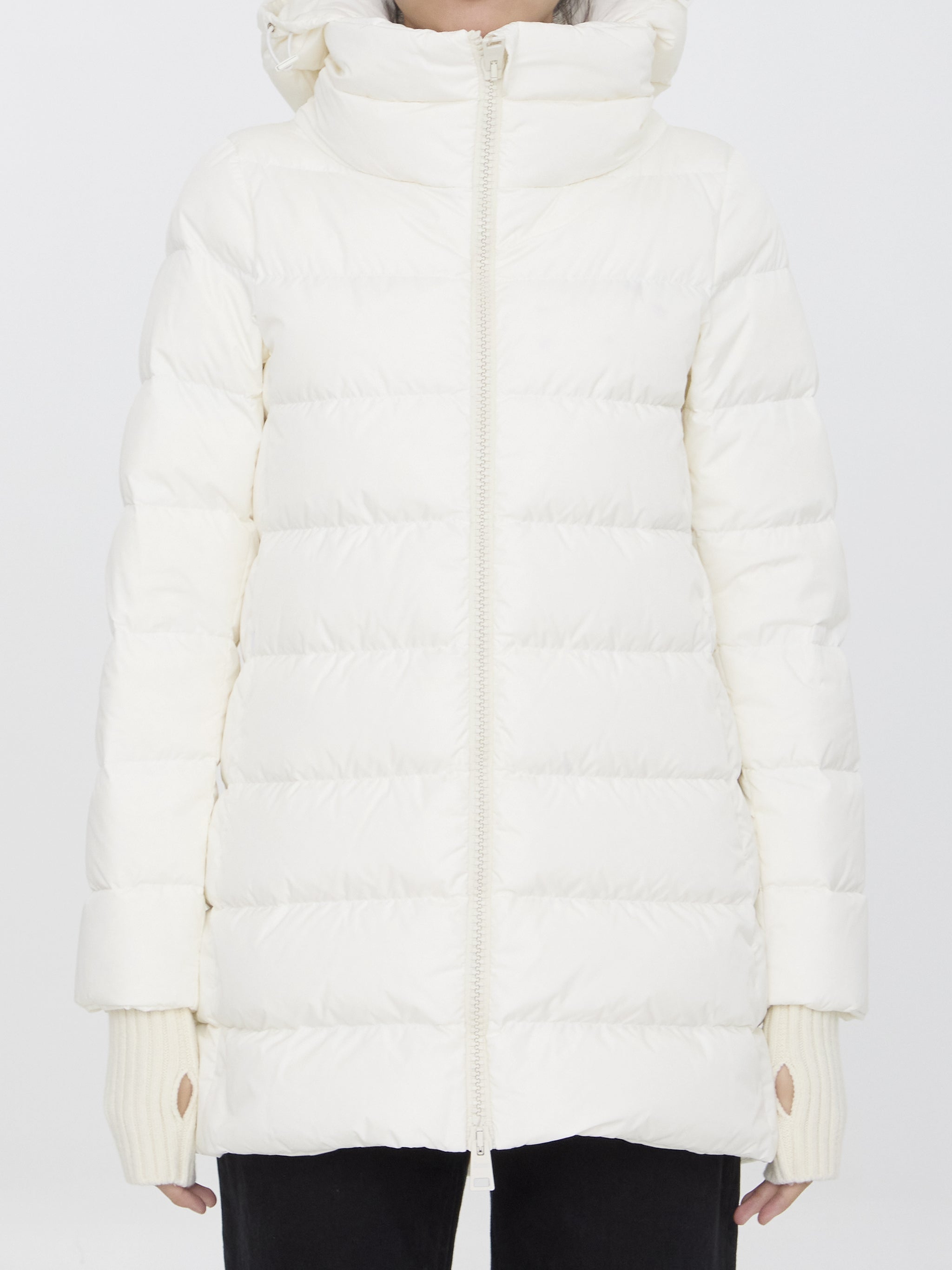 a-shape puffer jacket