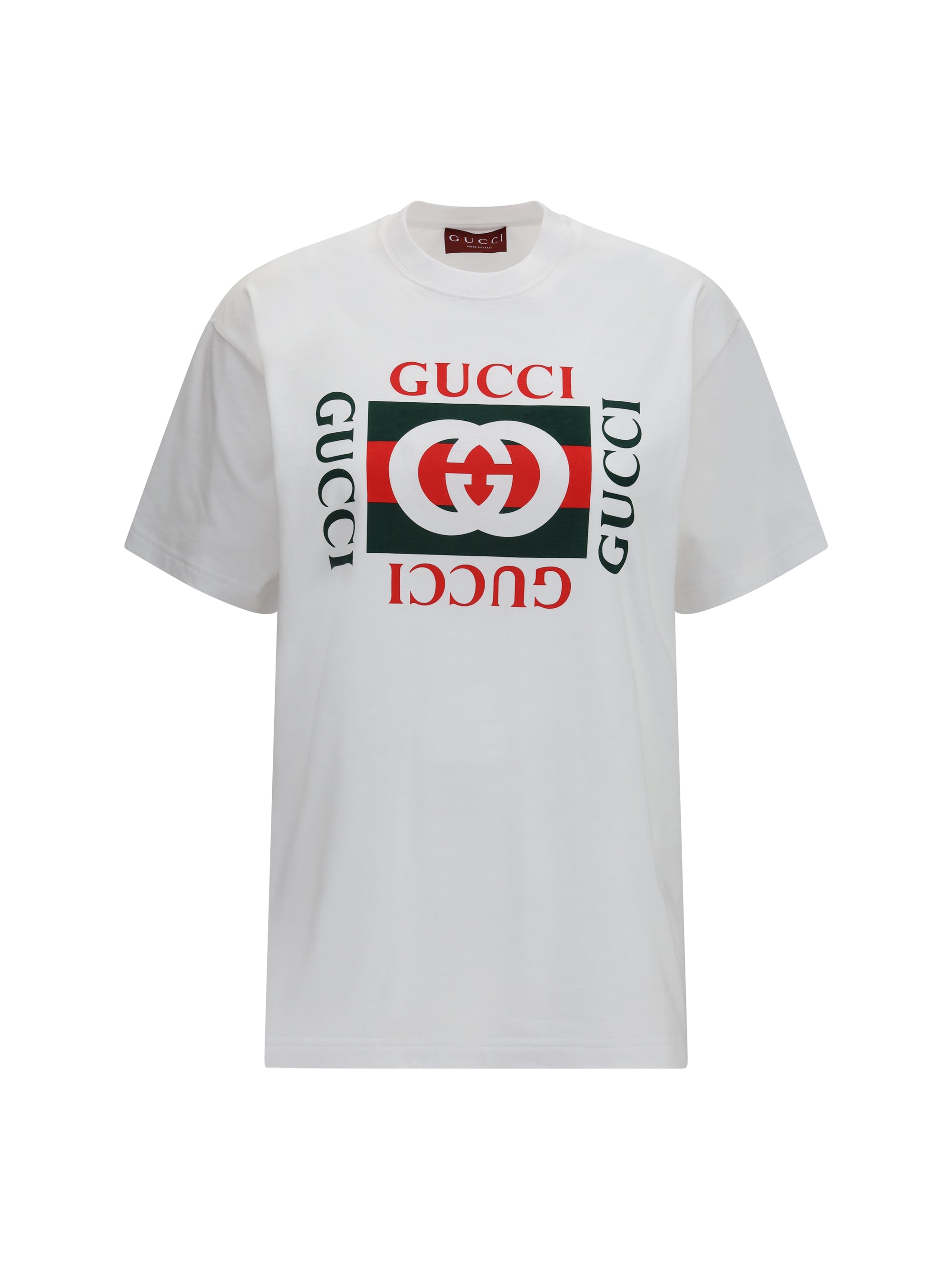 GUCCI XS ancora g loved cotton jersey t-shirt