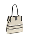 release bucket bag in canvas and leather