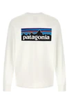 the patagonia long-sleeved t-shirt in a bright white tone
