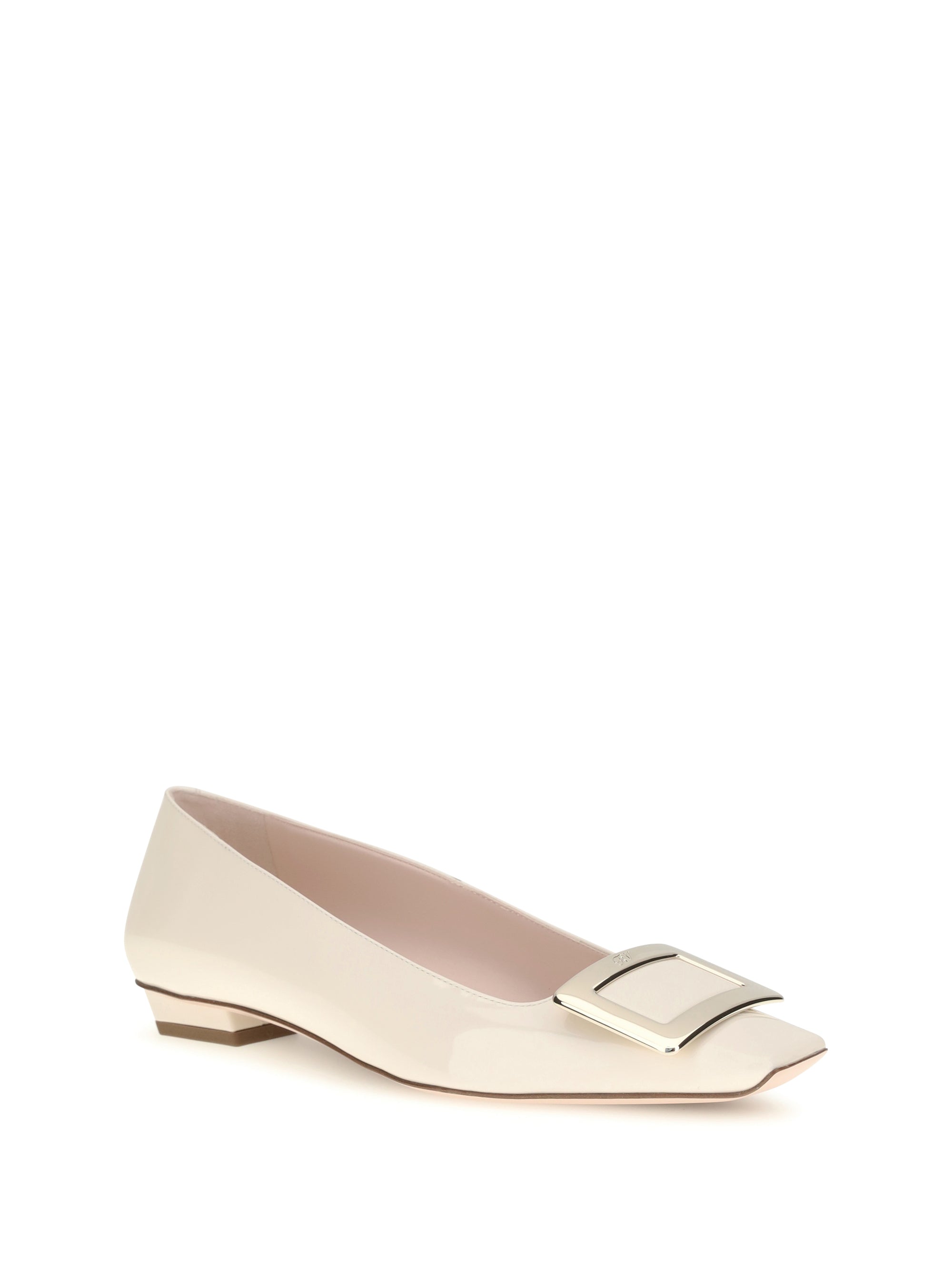 ROGER VIVIER 36 patent leather belle vivier ballerinas 