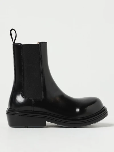 fireman brushed leather ankle boots