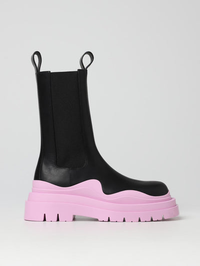 tire leather boots