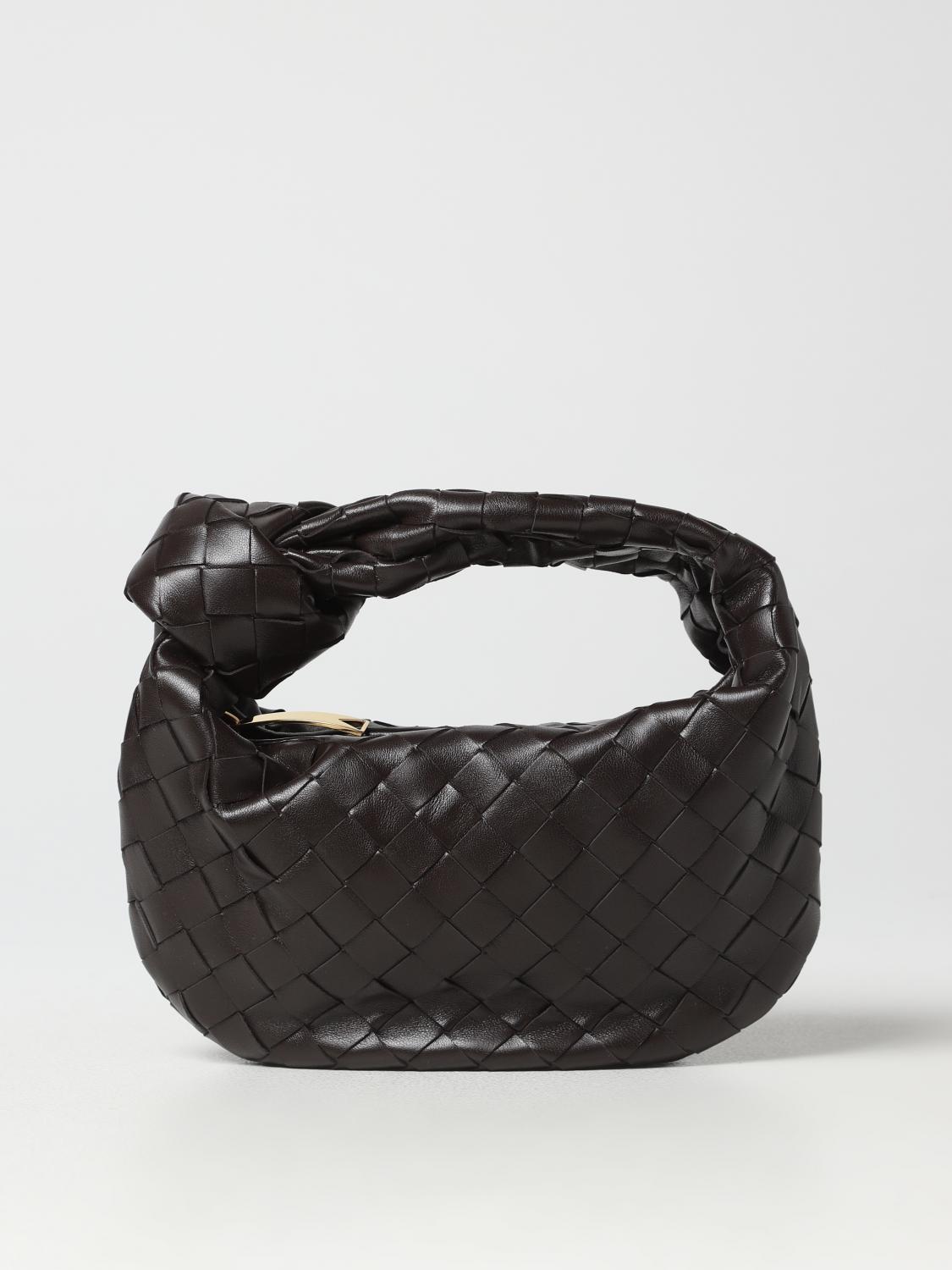 mini jodie bag in woven nappa leather