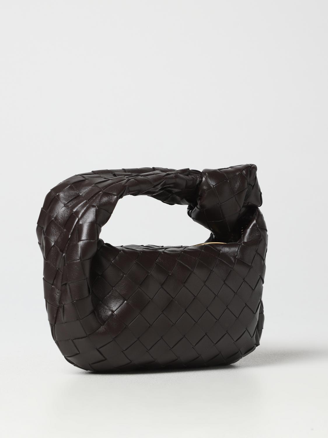 mini jodie bag in woven nappa leather