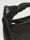 teen jodie bag in woven leather