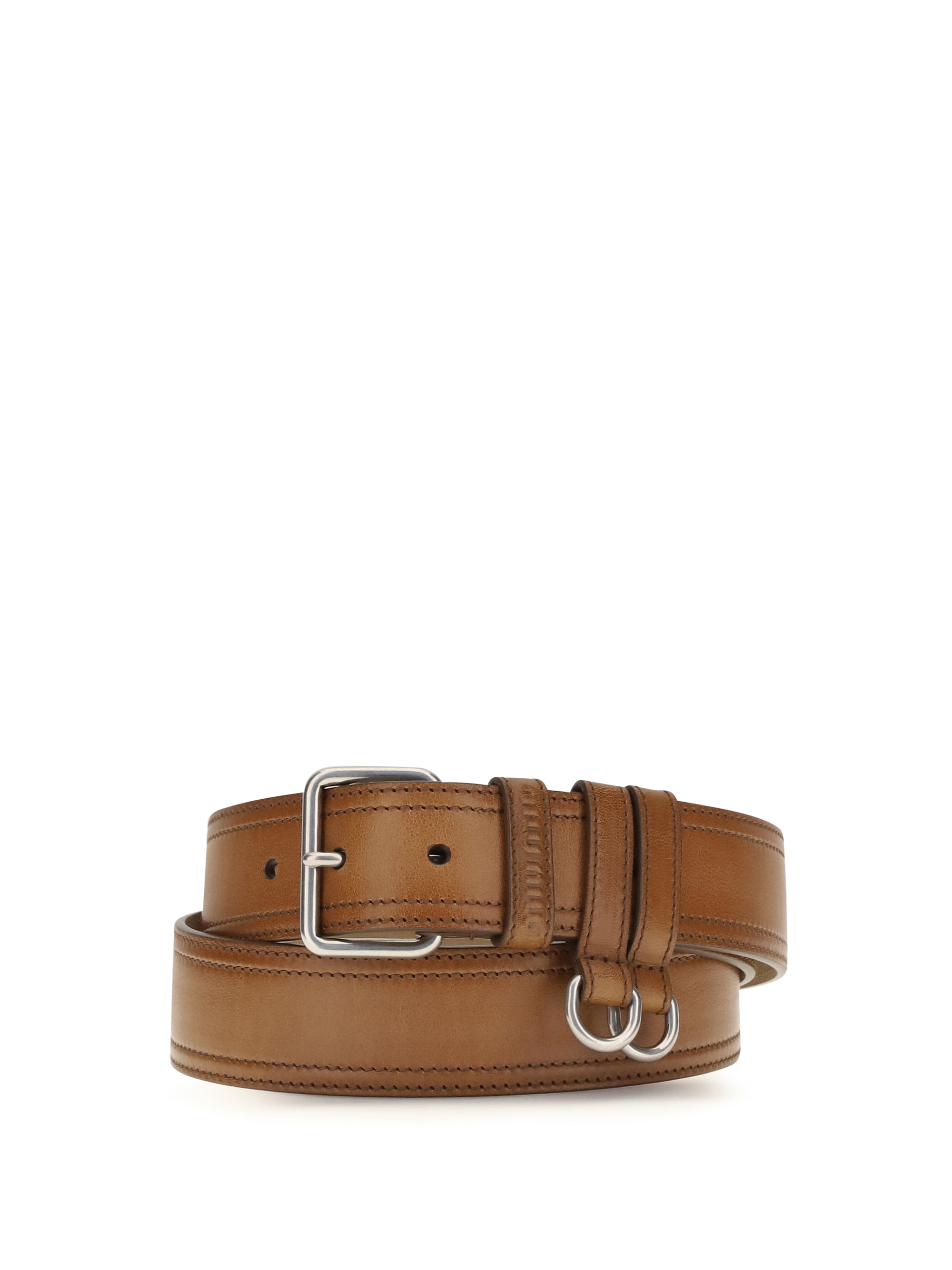 MIU MIU 80 leather belt 