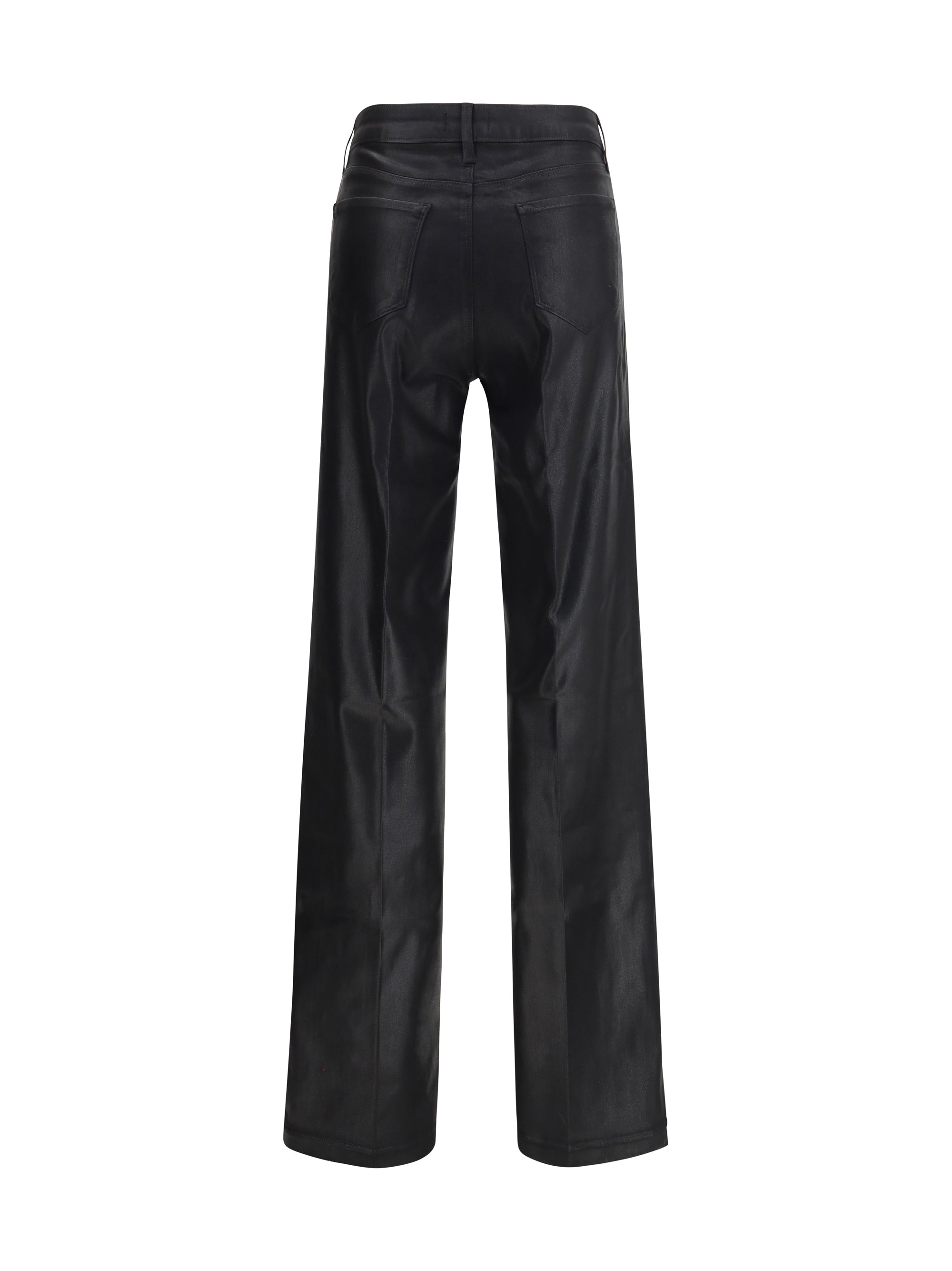 clayton coated wide leg jeans