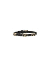 vlogo signature braided leather bracelet