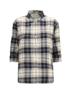 elishaw check shirt