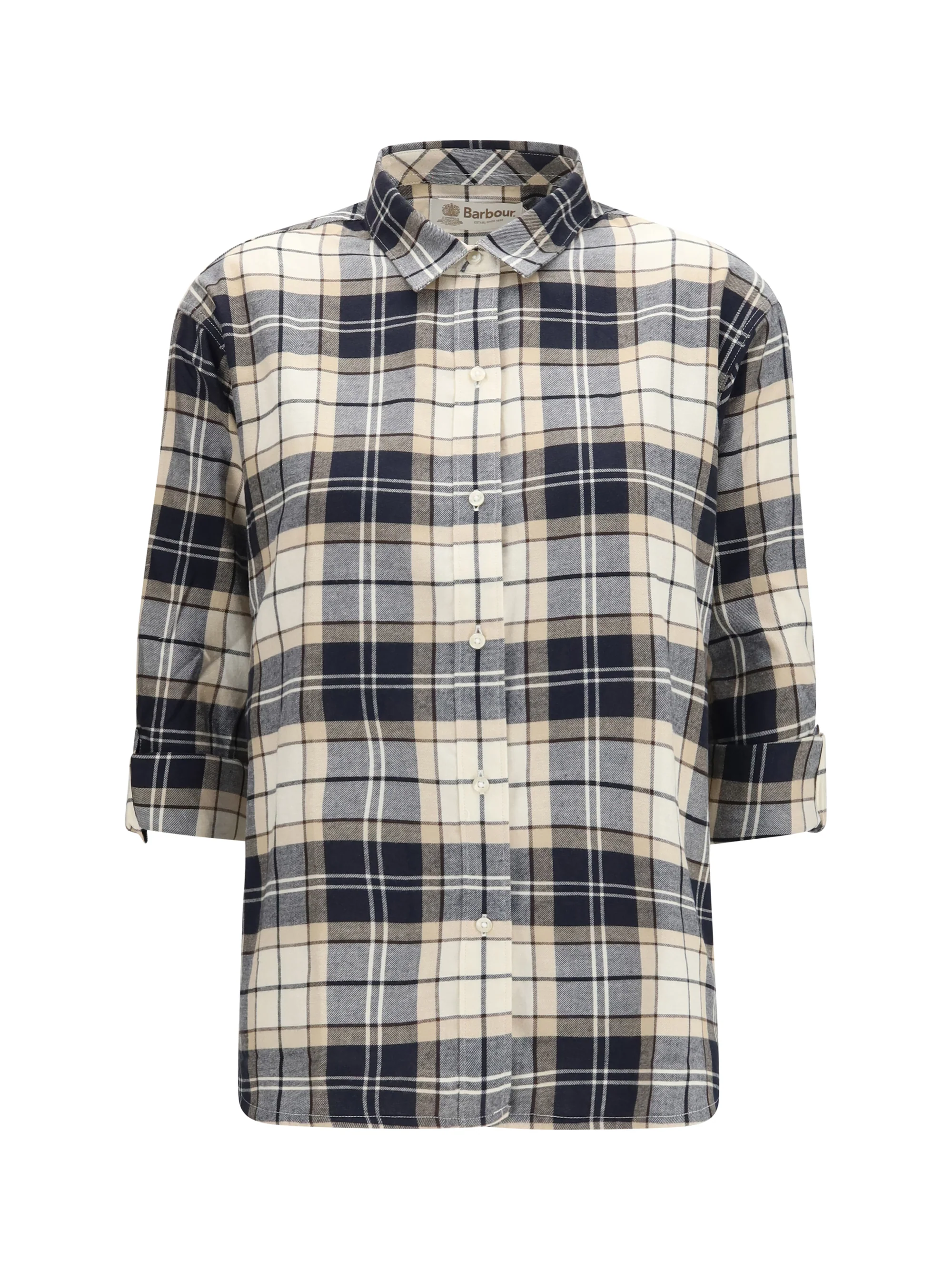 elishaw check shirt