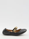 ballet flats with eyelets
