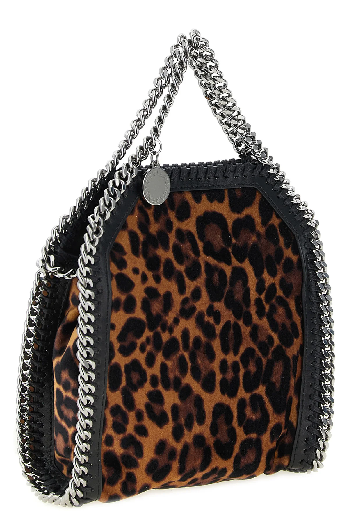 the stella mccartney falabella micro handbag defines a compact silhouette thro