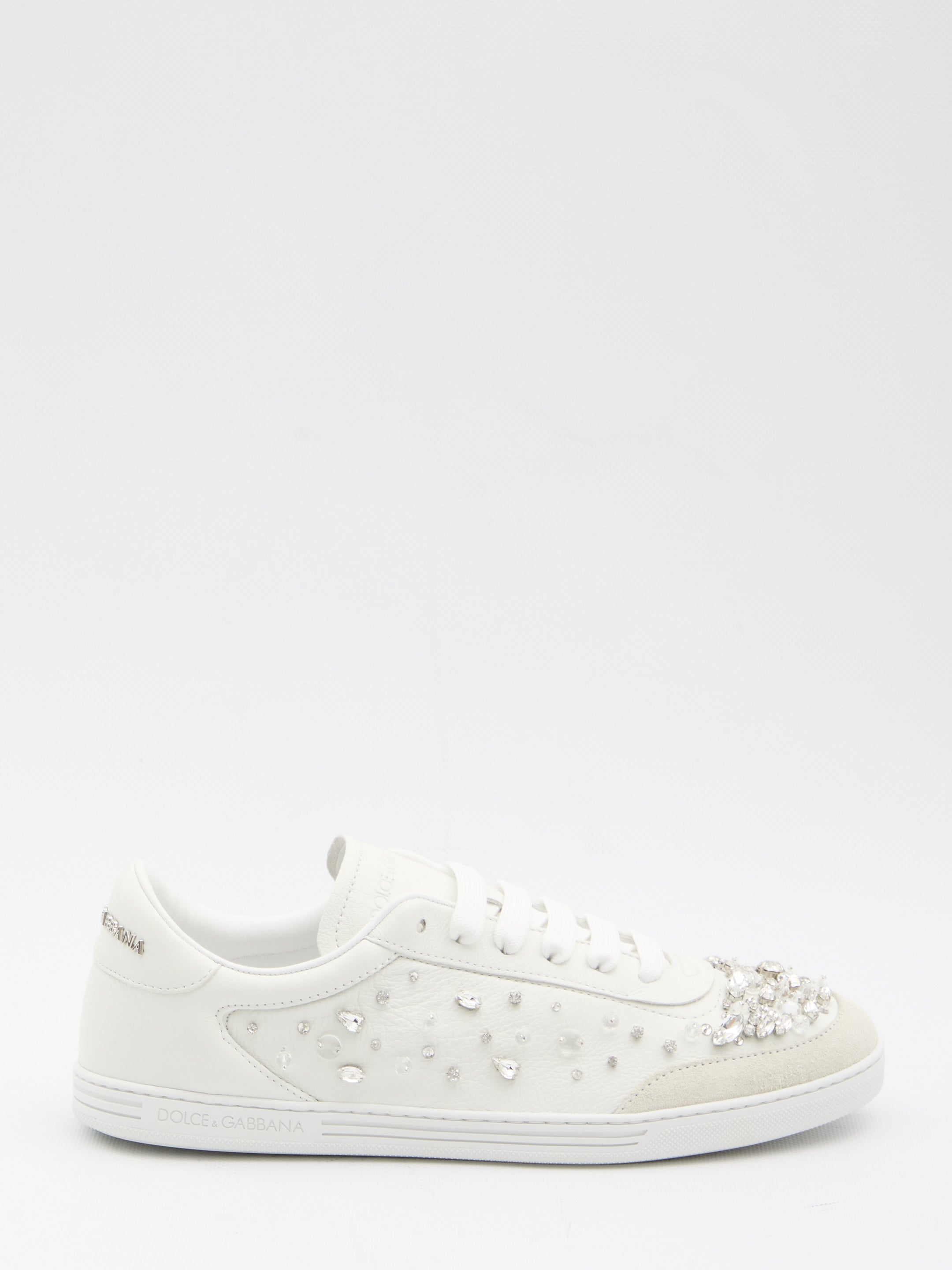 DOLCEamp;GABBANA 36 sneakers embellished with rhinestones