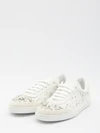 sneakers embellished with rhinestones