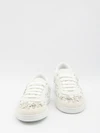 sneakers embellished with rhinestones
