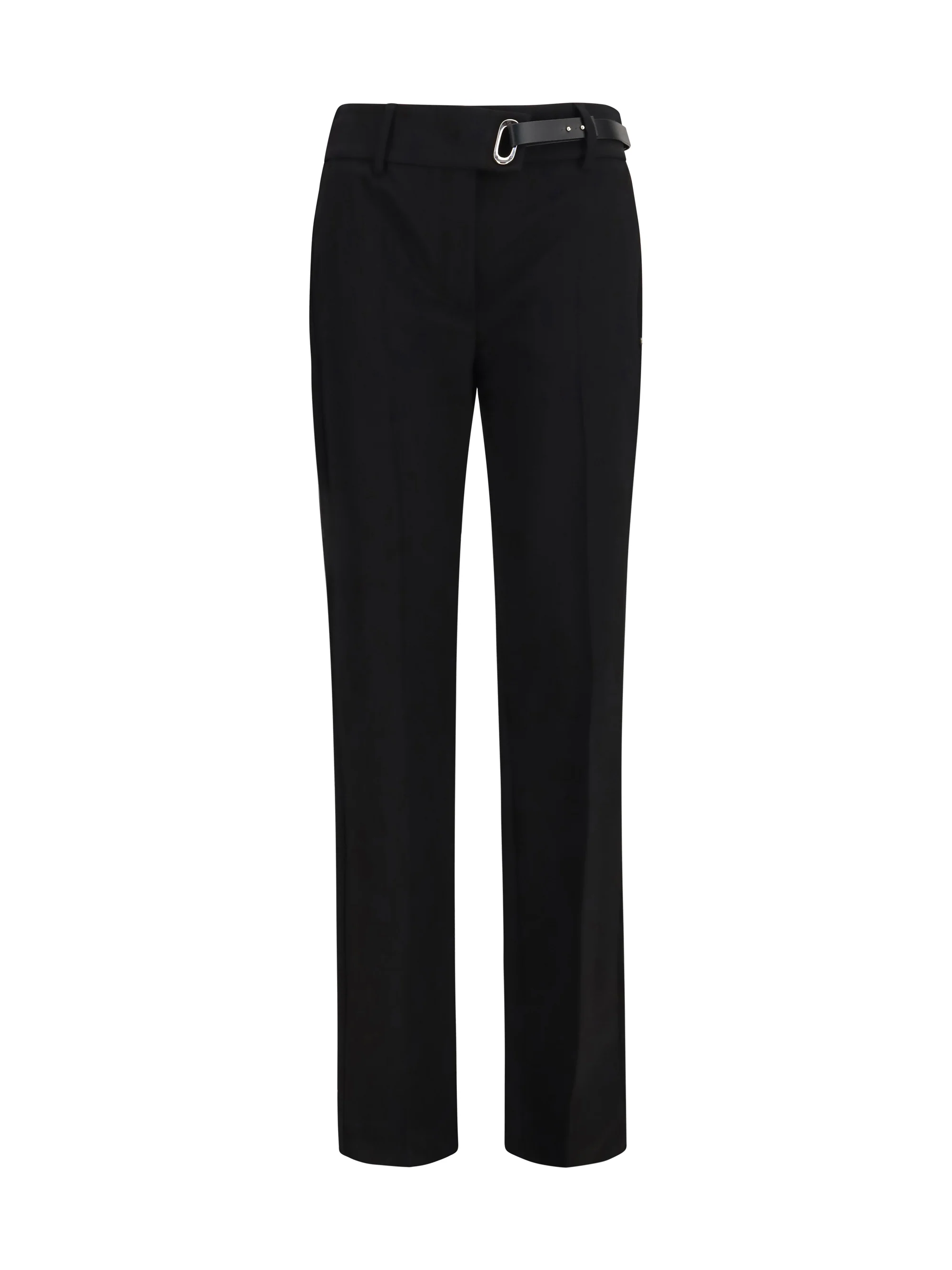 MAX MARA SPORTMAX 40 rum cigarette pants with belt