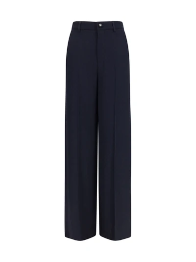 diamond-jacquard pants