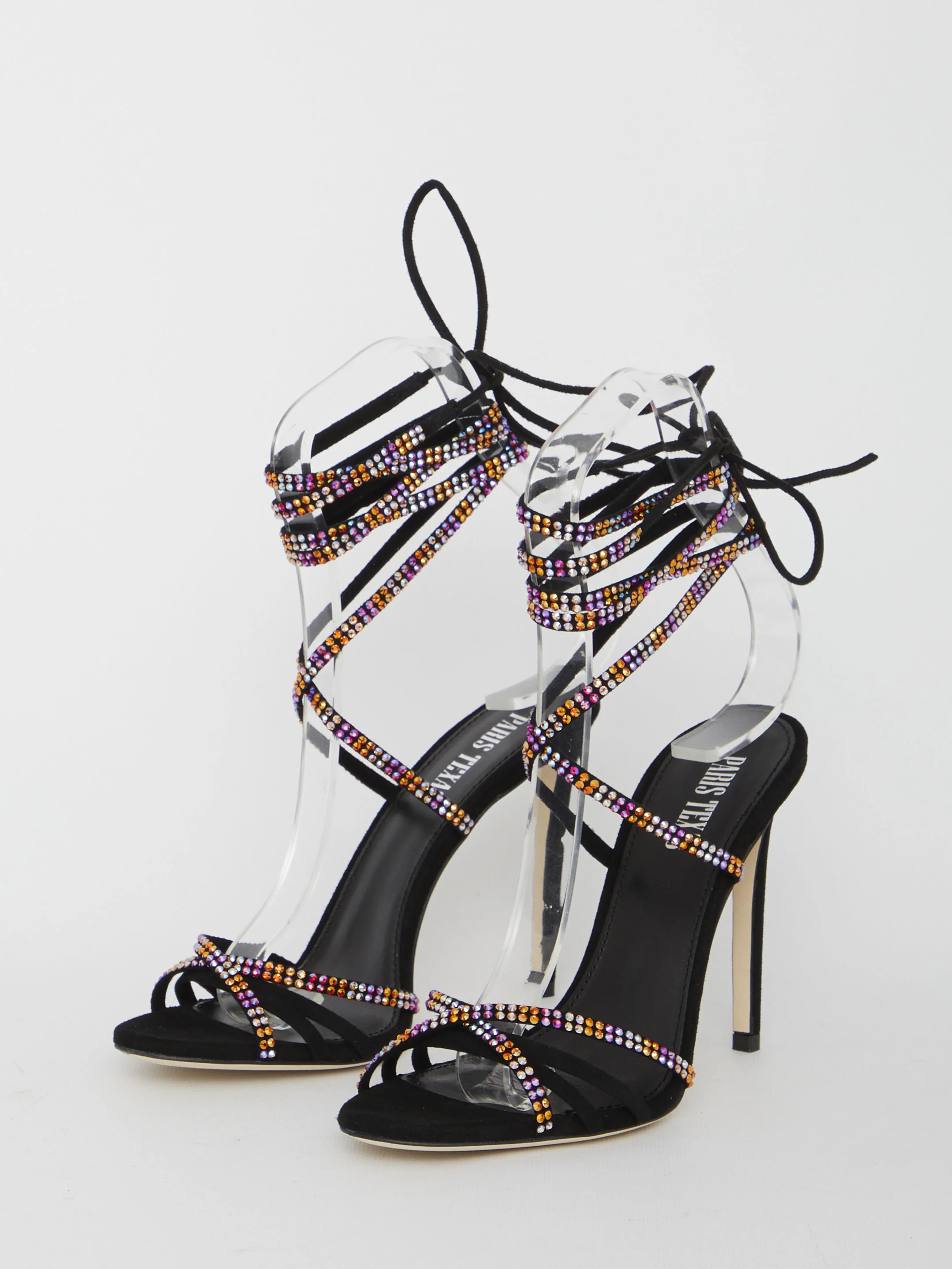 PARIS TEXAS 36 holly nicole lace-up sandals