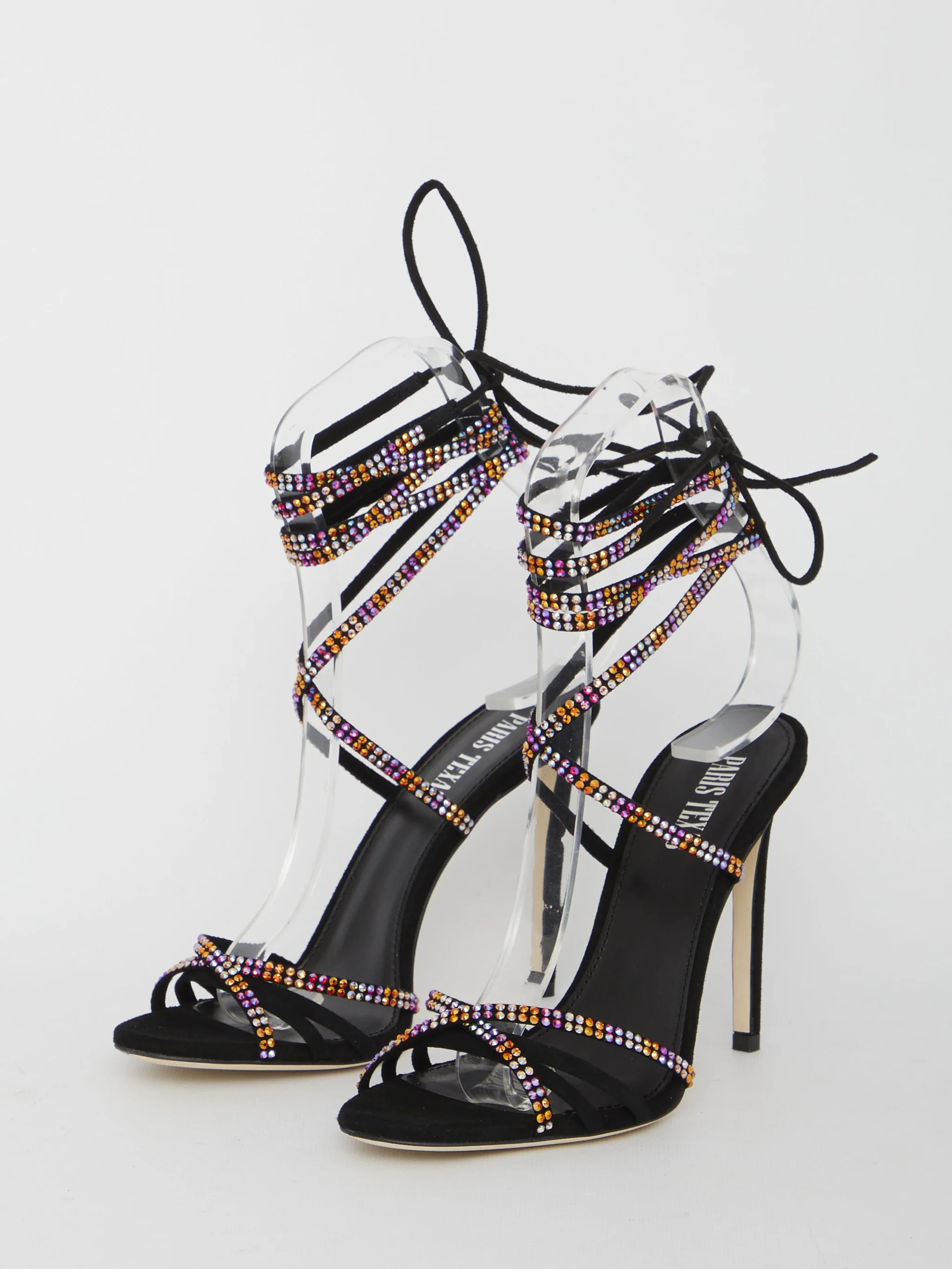 holly nicole lace-up sandals