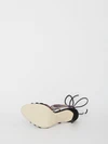 holly nicole lace-up sandals