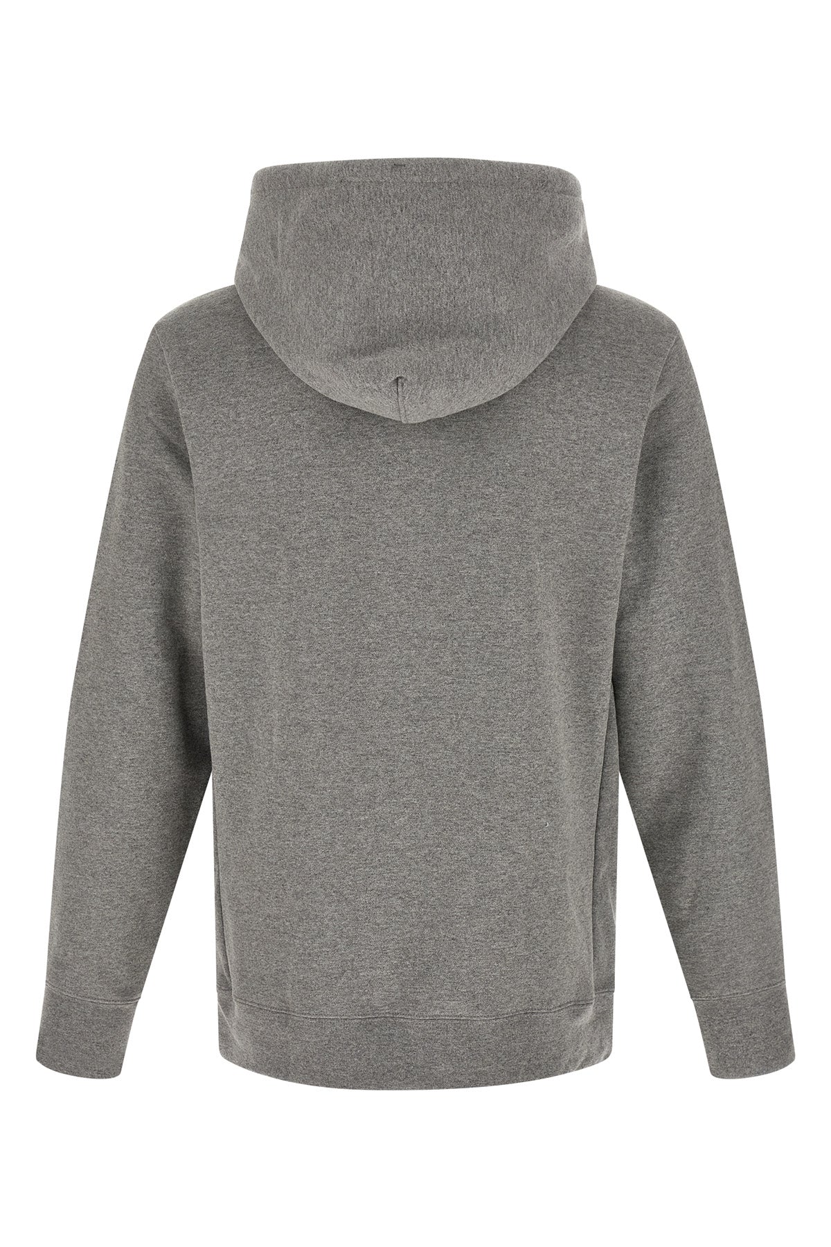 PATAGONIA L fleece cotton blend hoodie knitted mélange