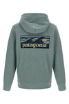boardshort logo uprisal knitted mélange cotton blend hoodie