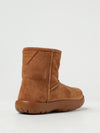 snap ankle boots in suede