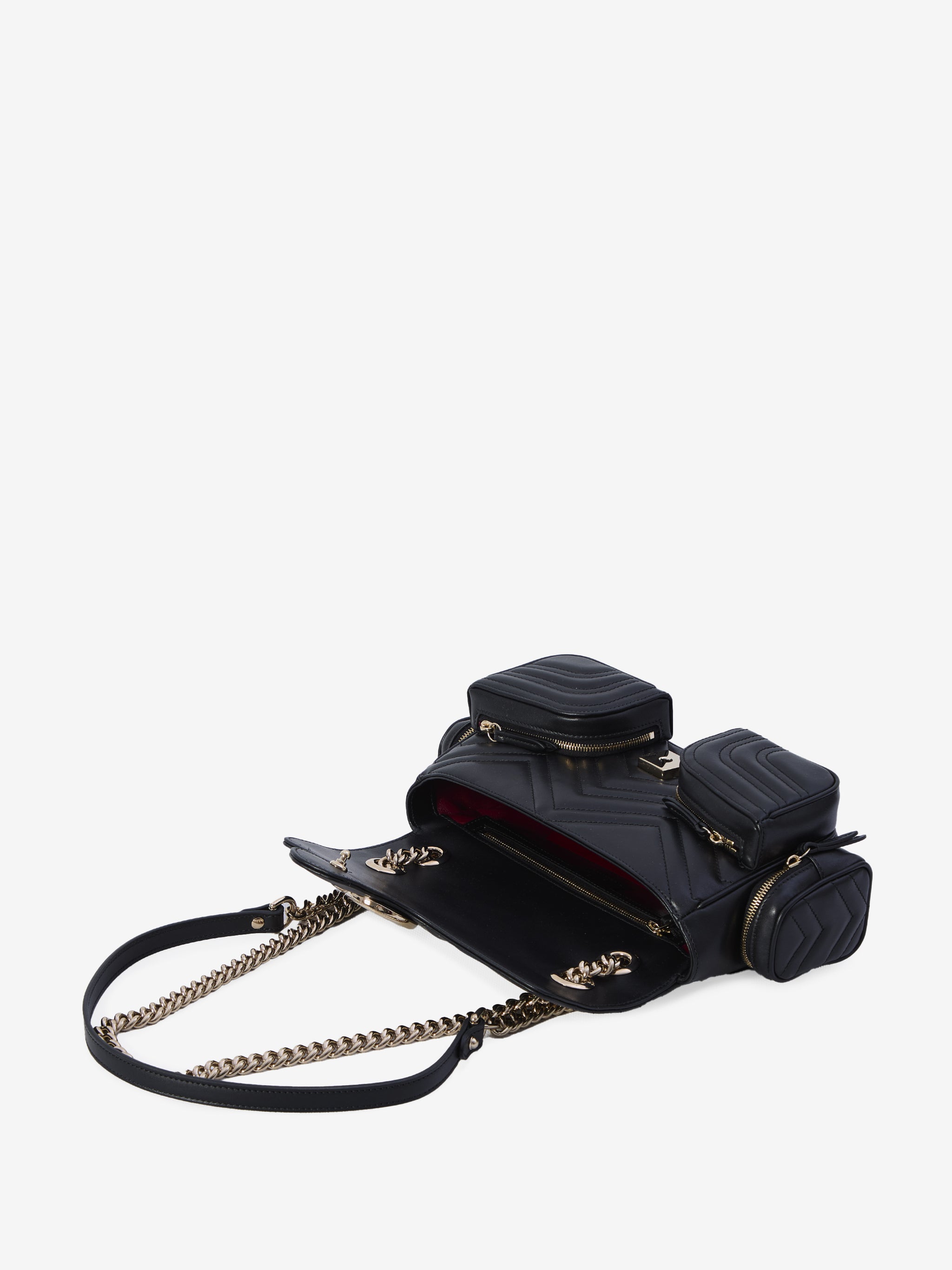 gg marmont multi-pocket bag