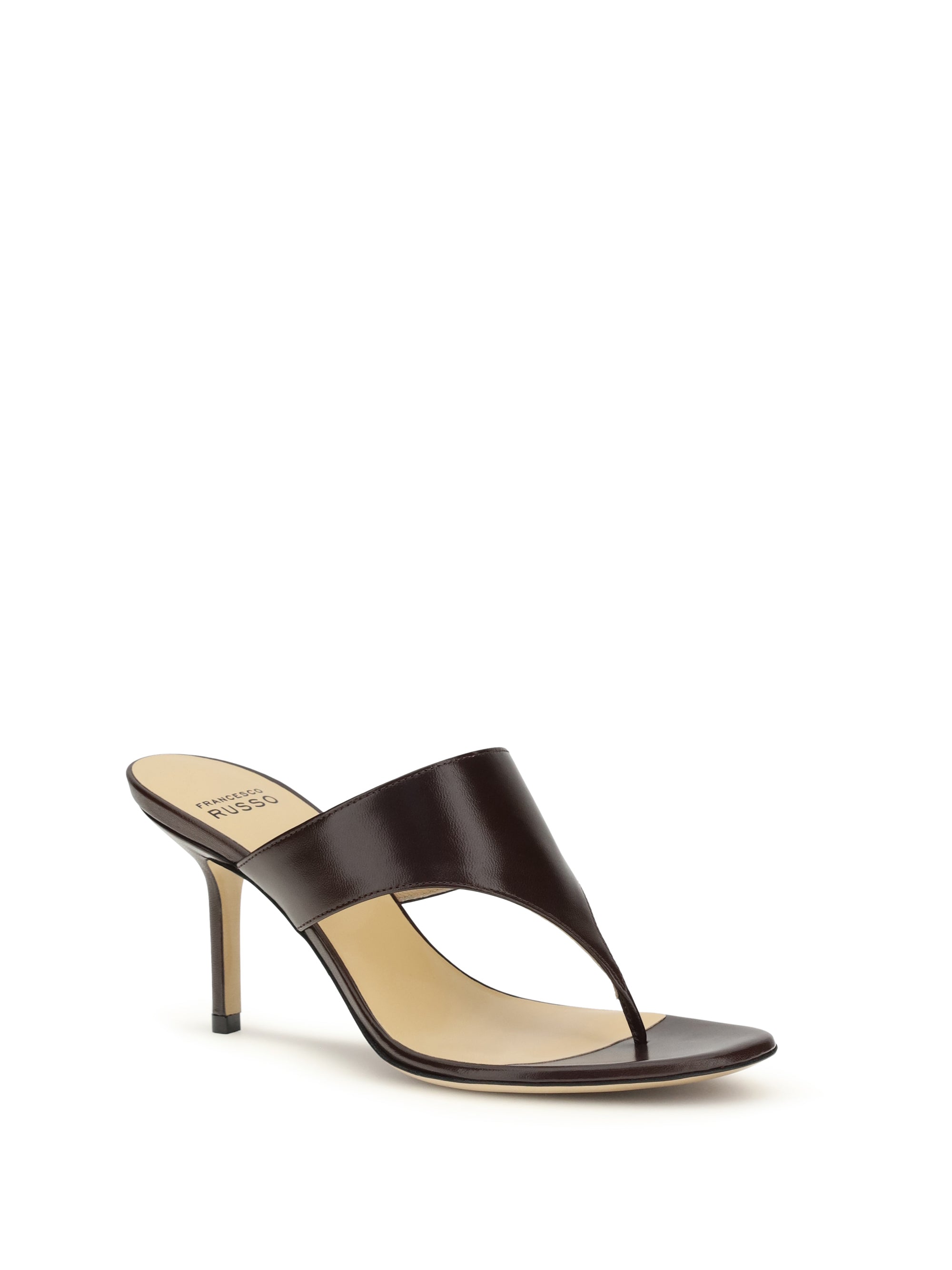 FRANCESCO RUSSO 37.5 thong sandals
