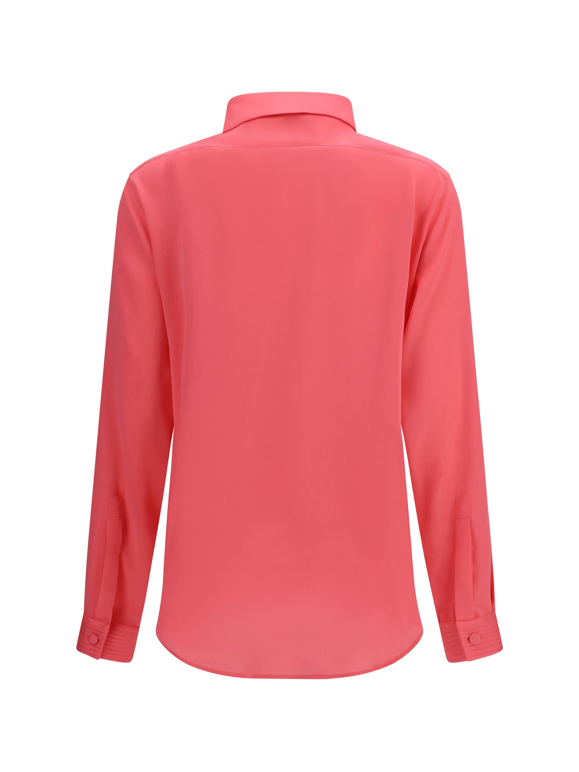 TOM FORD 38 tuxedo shirt in silk with pleated bib