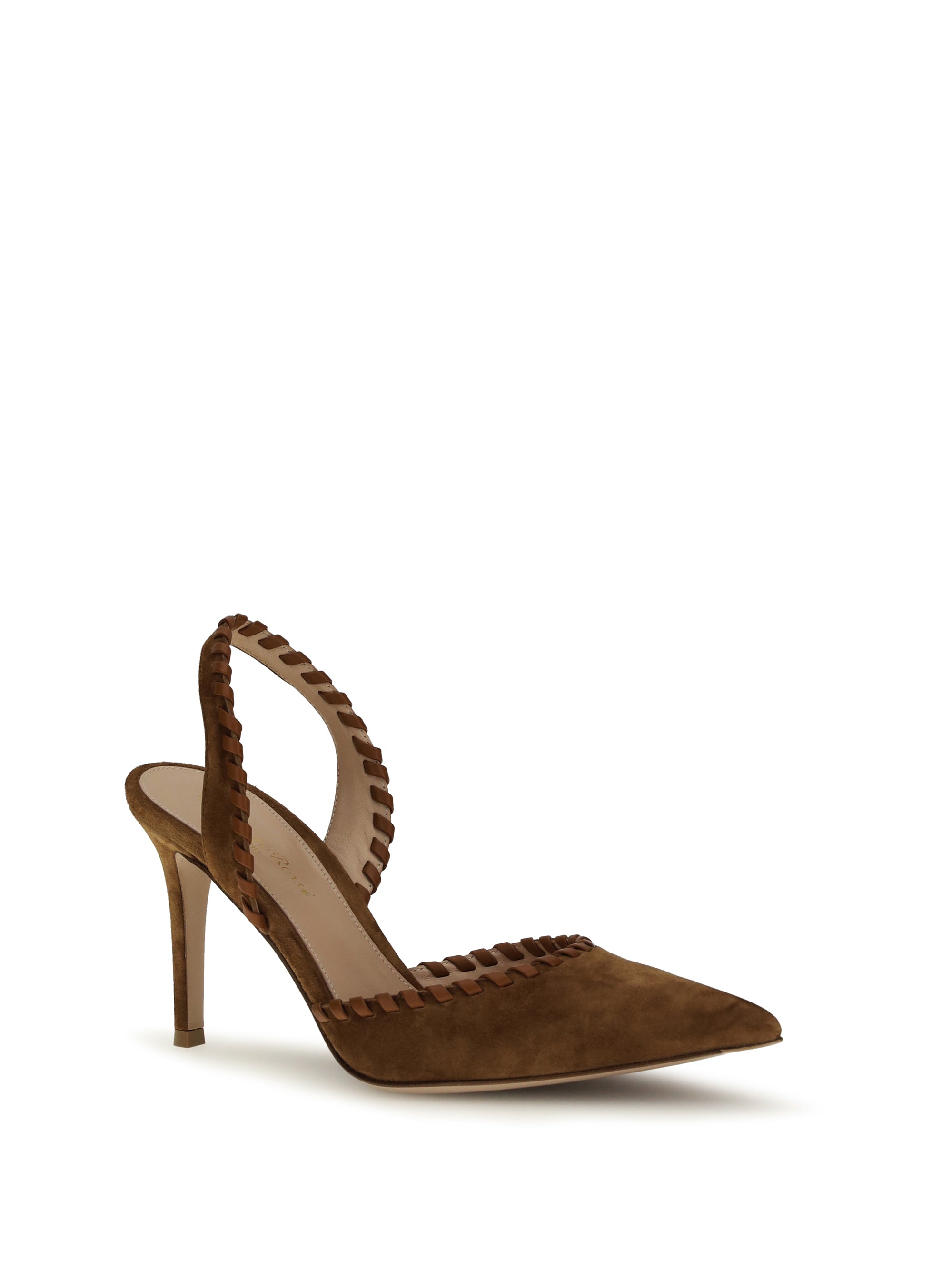 GIANVITO ROSSI 36.5 suede pumps