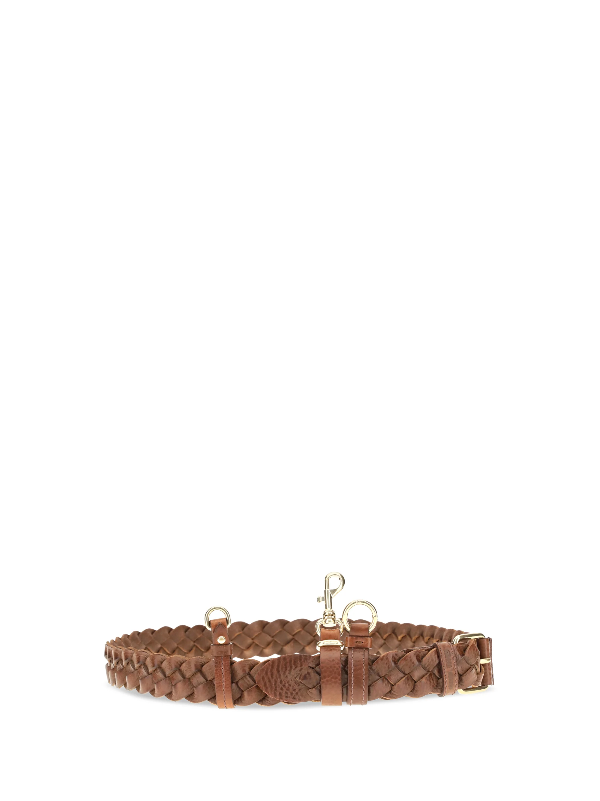 MIU MIU 80 woven leather belt