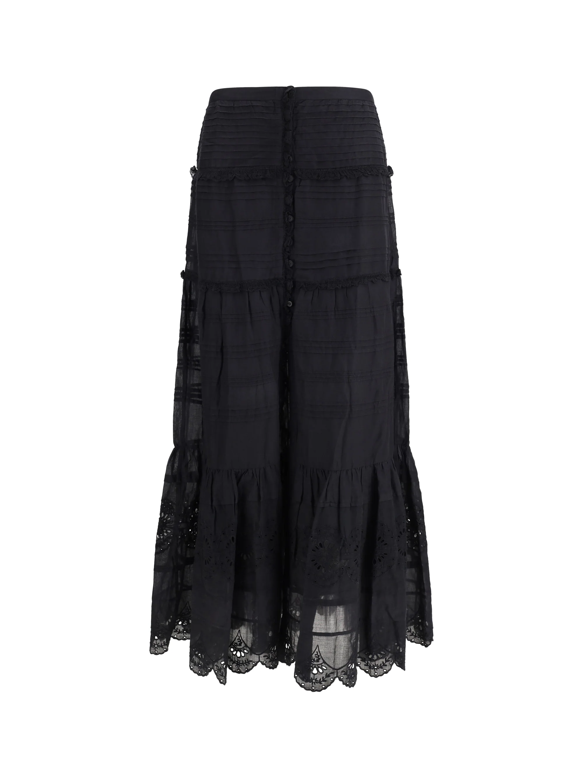 MARANT ETOILE 38 paoline long cotton skirt