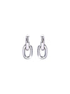 double xl link earrings