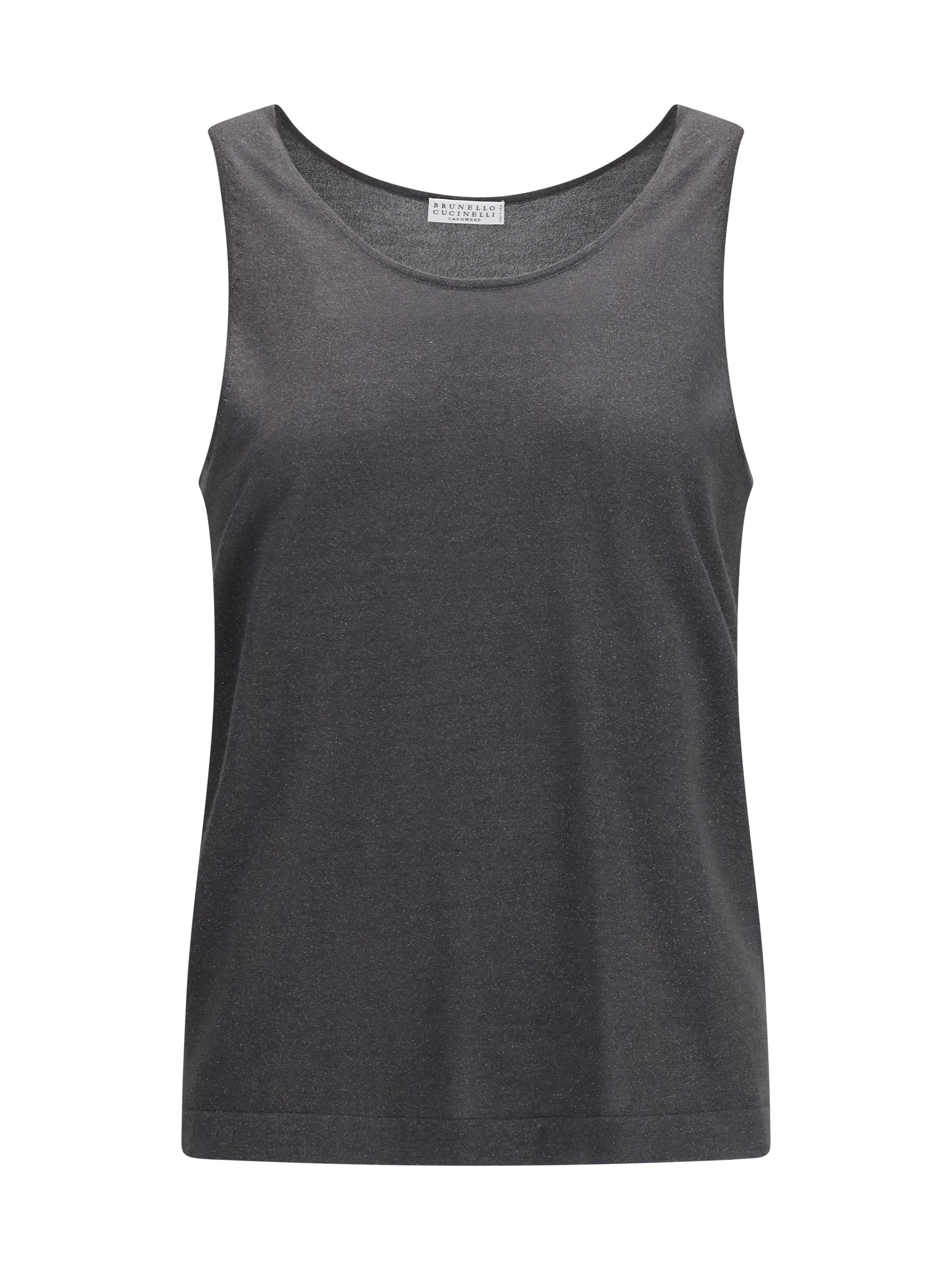 BRUNELLO CUCINELLI L luminous knit tank top