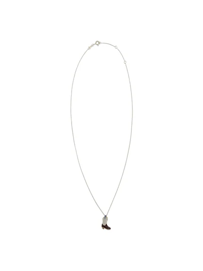 cowboy boot necklace