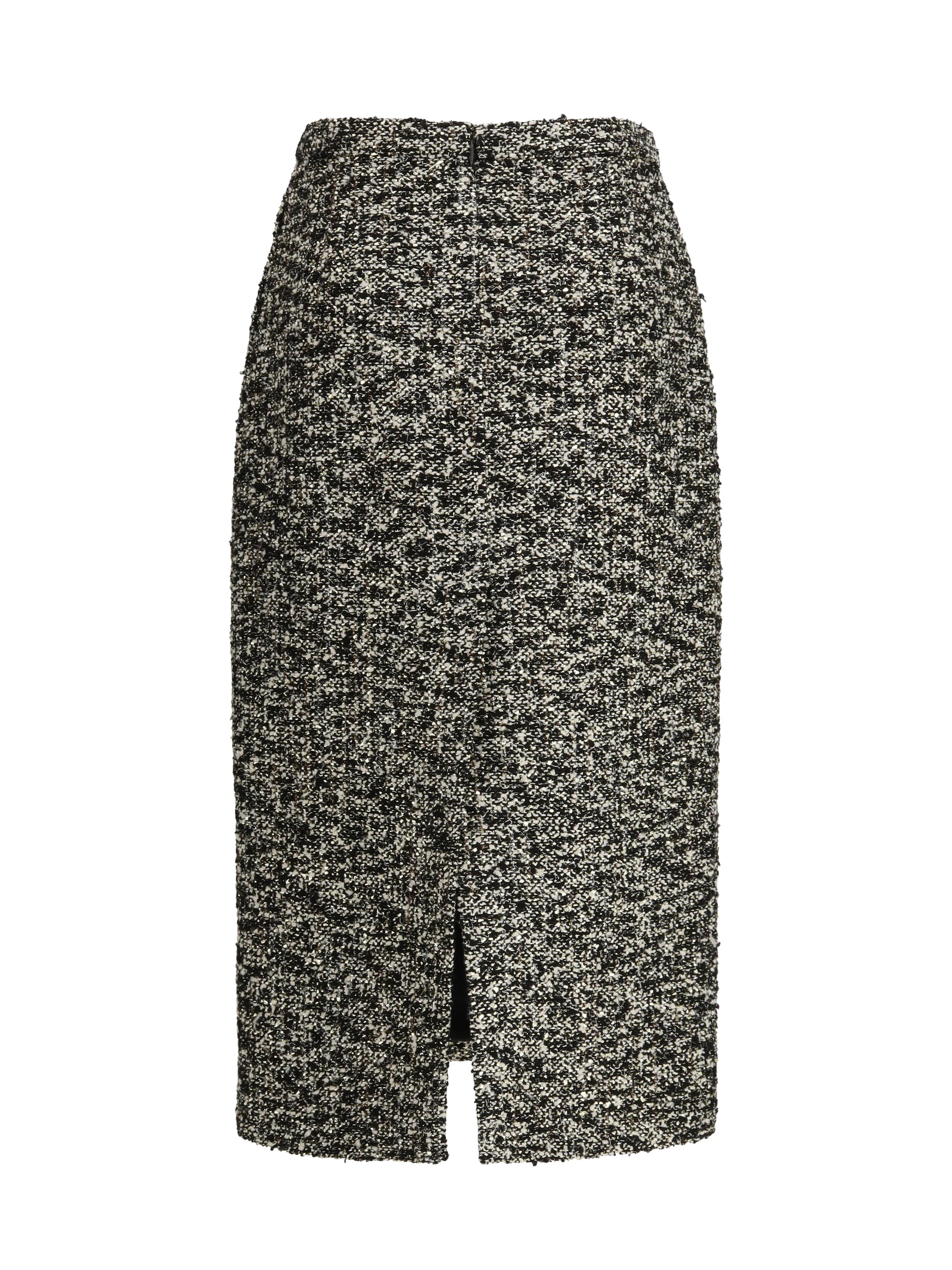 GUCCI 38 midi skirt in laminated bouclé fabric