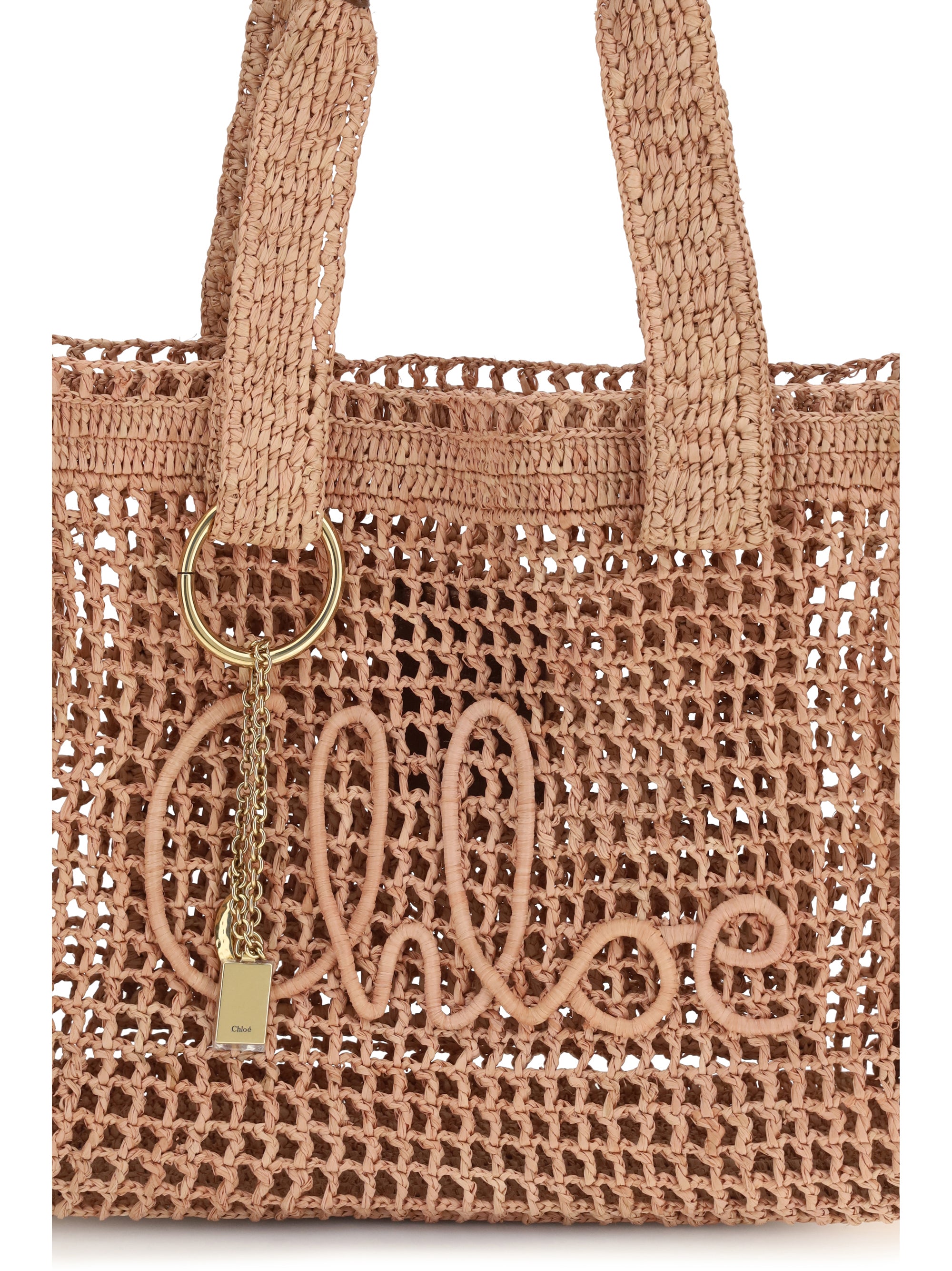 east-west summer banana raffia tote bag