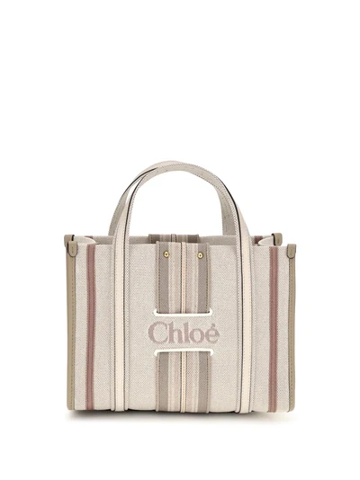 small woody loop canvas tote bag
