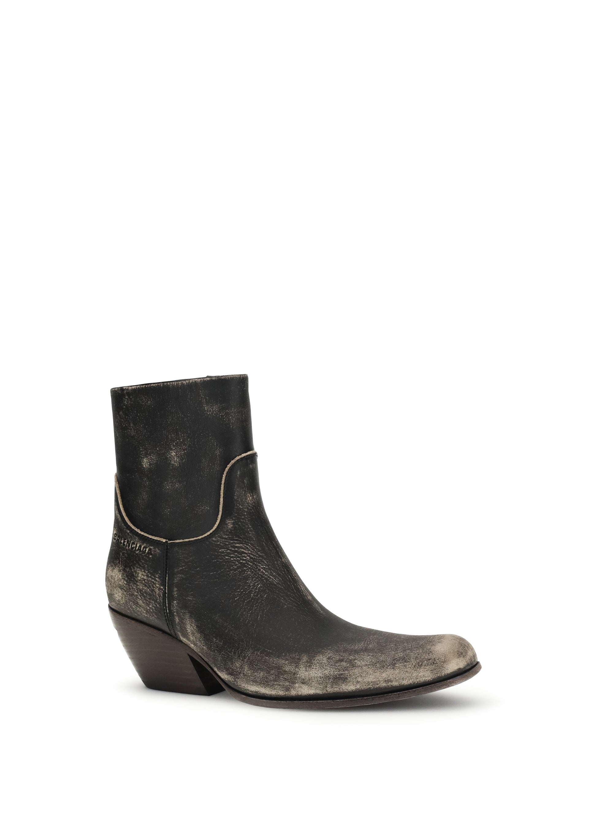 BALENCIAGA 40 memphis ankle boots