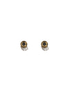 medusa clip-on drop earrings