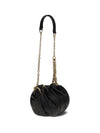 plissé shoulder bag