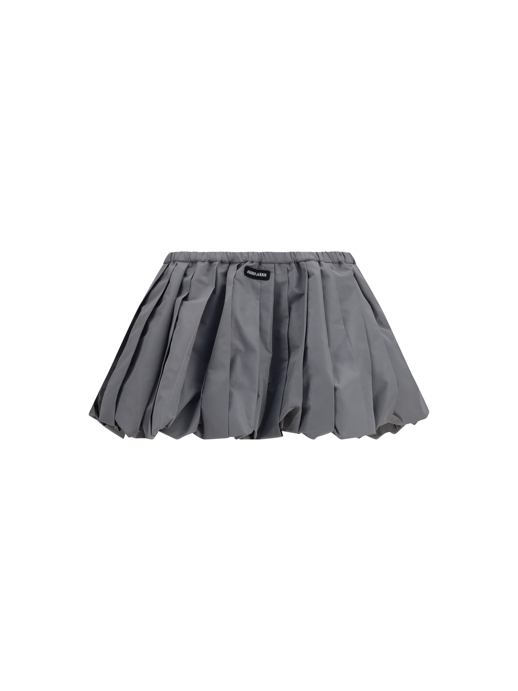 MIU MIU 40 balloon mini skirt