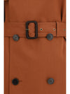 belted double-breasted coat