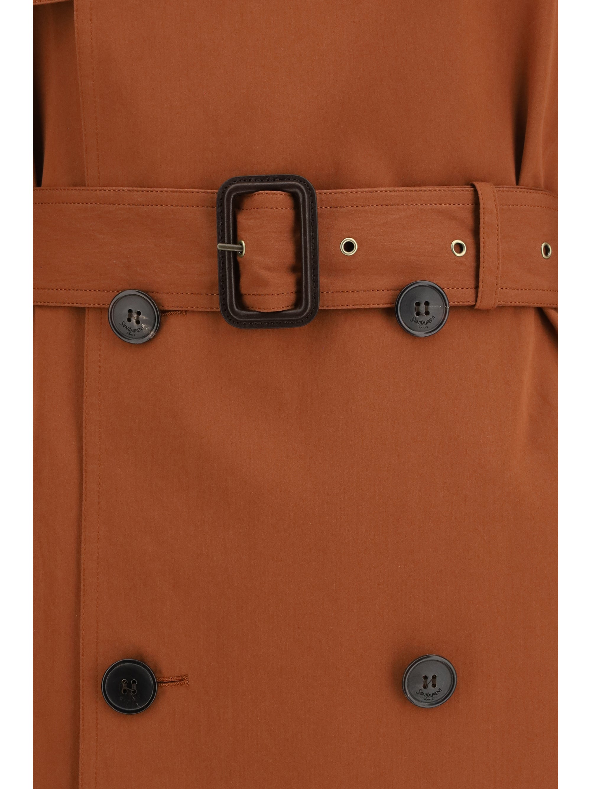 belted double-breasted coat