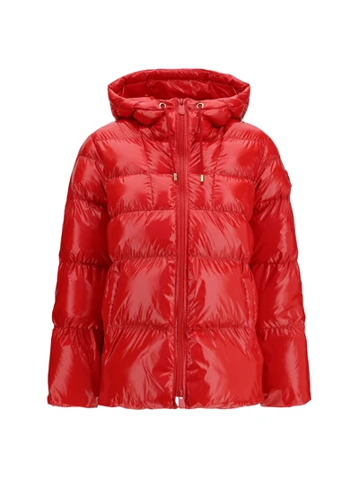 hooded eleodoro down jacket