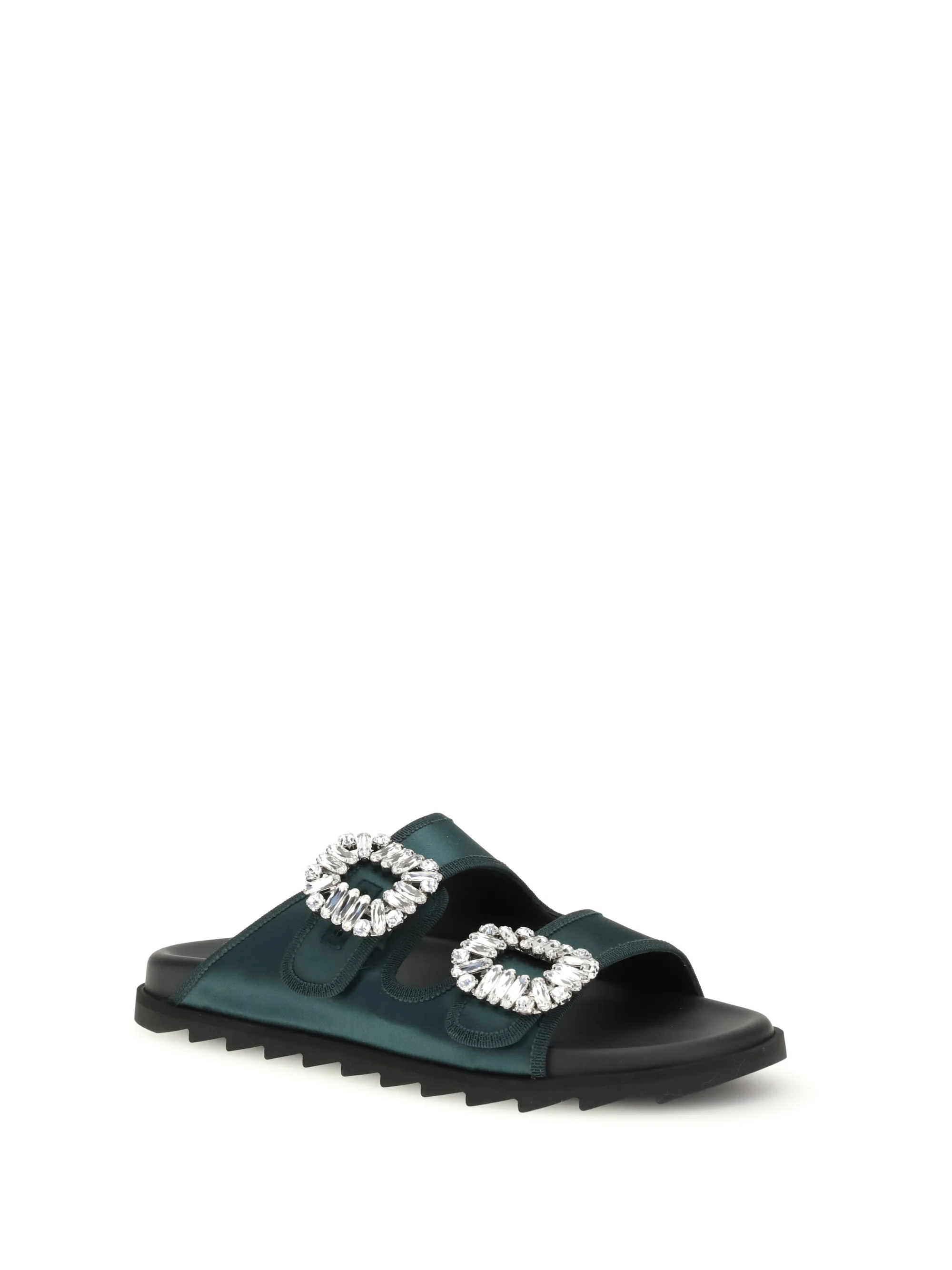 slidy viv sandals with strass